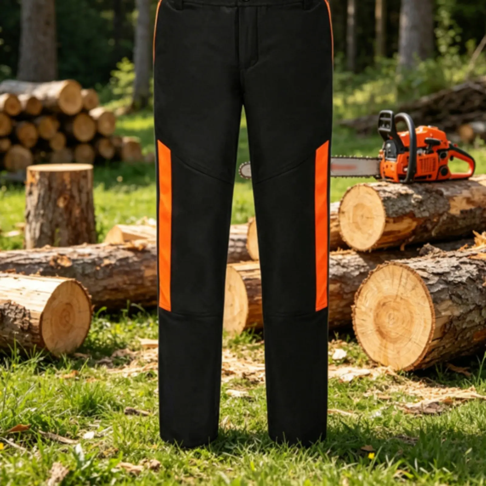 Chainsaw Pants Long-Lasting Cut Resistant Pants Safety Work Trousers High Visibility Tree Cutting Trousers for Security Guards
Chainsaw Pants Long-Lasting Cut Resistant Pants Safety Work Trousers High Visibility Tree Cutting Trousers for Security Guards