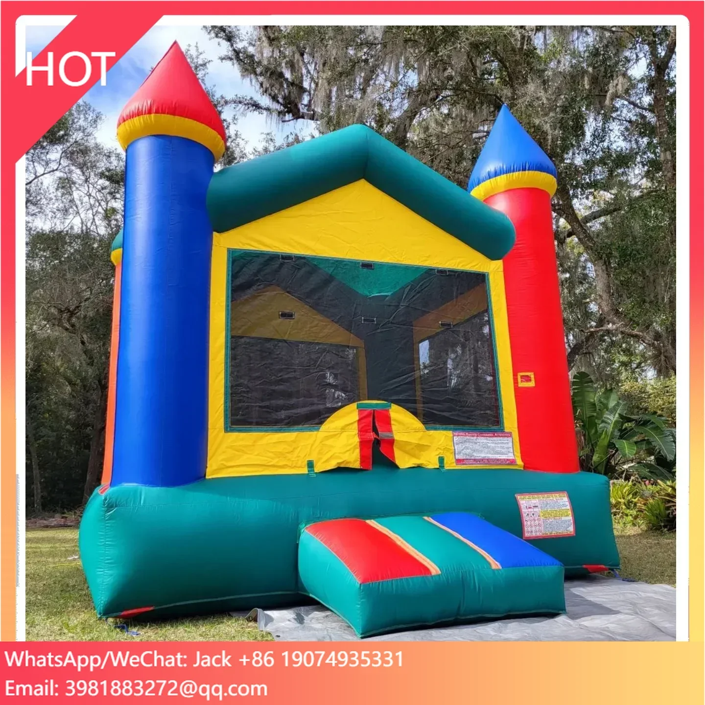 Party Inflatable Toys & Accessories Bouncy Castle Outdoor Jumping Bouncer
Party Inflatable Toys & Accessories Bouncy Castle Outdoor Jumping Bouncer