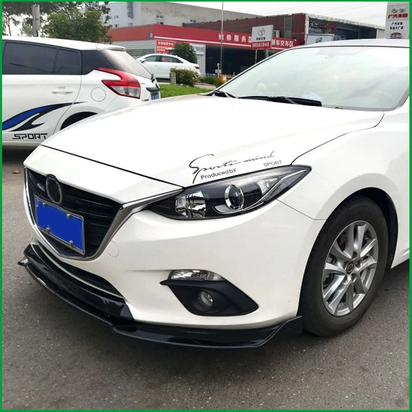 For Mazda 3 Mazda3 2014-2018 Body Kit Front Bumper Lower Grille Diffuser Protector Plate Lip Spoiler Cover Trim Car Styling
For Mazda 3 Mazda3 2014-2018 Body Kit Front Bumper Lower Grille Diffuser Protector Plate Lip Spoiler Cover Trim Car Styling