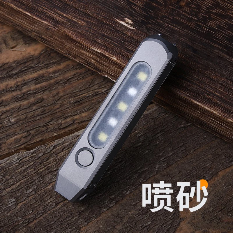 Titanium Alloy Mini Torch LED Flashlight Torch Pocket Light Outdoor Camping Light Tpye-C Charge Tools EDC
Titanium Alloy Mini Torch LED Flashlight Torch Pocket Light Outdoor Camping Light Tpye-C Charge Tools EDC