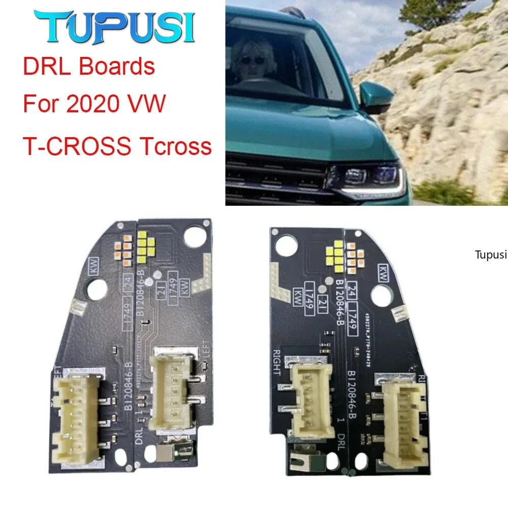 White Angel Eyes Turn signal Board 2GM.998.478 B120845-B For VW T-CROSS Tcross 2019 2020 LED Headlight DRL B120846-B 2GM.998.479
White Angel Eyes Turn signal Board 2GM.998.478 B120845-B For VW T-CROSS Tcross 2019 2020 LED Headlight DRL B120846-B 2GM.998.479