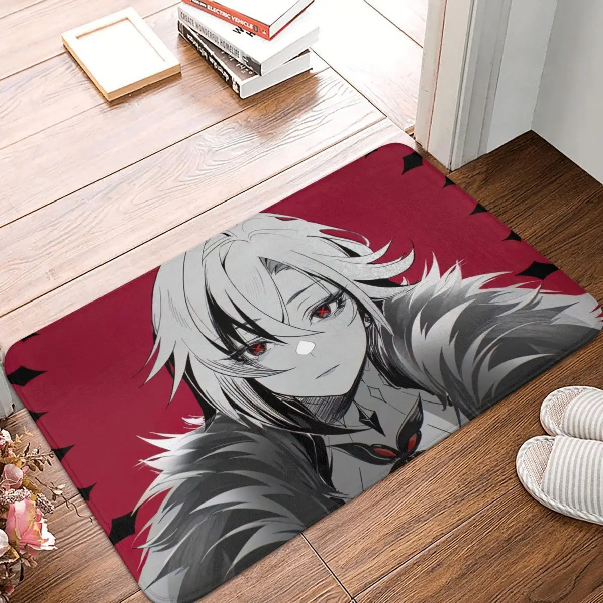 Genshin Impact Game Non-slip Doormat Bath Mat Arlecchino Red Balcony Carpet Entrance Door Rug Bedroom Decor
Genshin Impact Game Non-slip Doormat Bath Mat Arlecchino Red Balcony Carpet Entrance Door Rug Bedroom Decor
