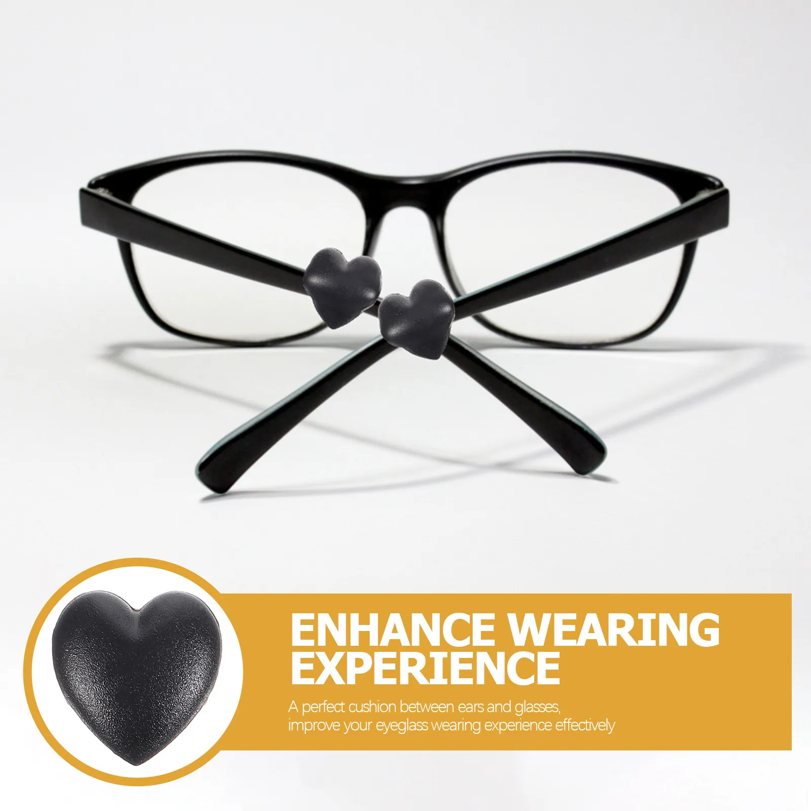 20Pcs Heart Shaped Anti Slip Glasses Ear Covers Silicone Eyeglass Ear Grips Prevent Slipping Stable Fit Sports Use
20Pcs Heart Shaped Anti Slip Glasses Ear Covers Silicone Eyeglass Ear Grips Prevent Slipping Stable Fit Sports Use