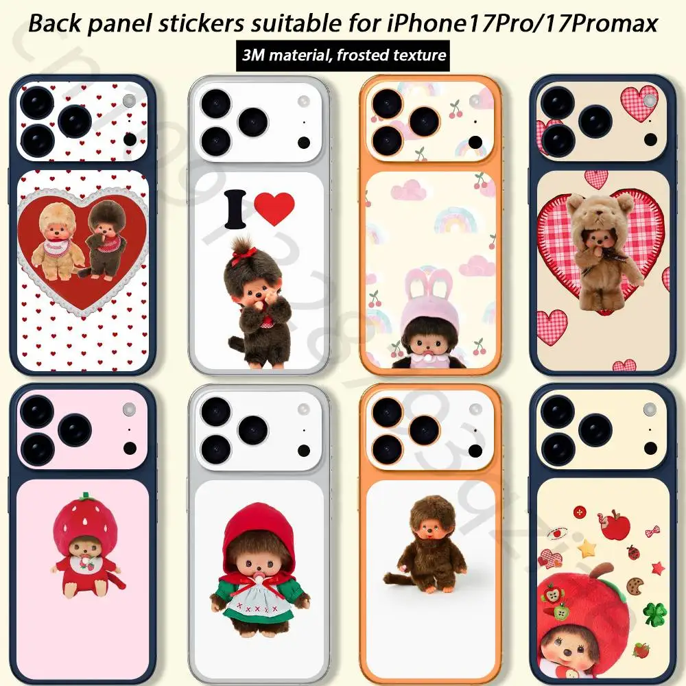 Cute-M-monchhichis-s TICKET Decal Skin Wrap for iPhone 17 Pro/Pro max Protective Film for Back, Frame, Camera
Cute-M-monchhichis-s TICKET Decal Skin Wrap for iPhone 17 Pro/Pro max Protective Film for Back, Frame, Camera