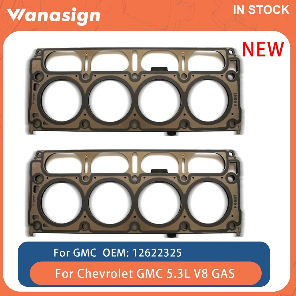 Engine Cylinder Head Gasket Set Fit 5.3L For Chevrolet GMC GM Yukon Sierra Suburban Silverado 1500 L83 L8B MLS 5.3L V8 GAS 14-20
Engine Cylinder Head Gasket Set Fit 5.3L For Chevrolet GMC GM Yukon Sierra Suburban Silverado 1500 L83 L8B MLS 5.3L V8 GAS 14-20