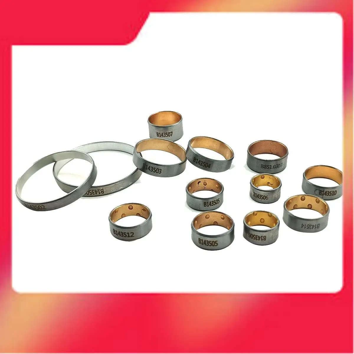 For NEW 6HP19 6HP21 6SPD Auto Gearbox Bushing O Ring Sealing 12PCS For ZF6HP19 ZF6HP21 X3 X5 Z4-M54K
For NEW 6HP19 6HP21 6SPD Auto Gearbox Bushing O Ring Sealing 12PCS For ZF6HP19 ZF6HP21 X3 X5 Z4-M54K
