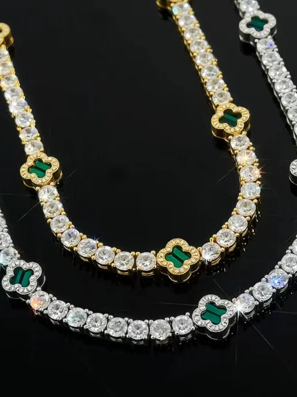 Faionable Tennis Chain Nelace with Embedded Diamo And Zirconia for Men And Women Ele Clavicle Chain Accory Fres...
Faionable Tennis Chain Nelace with Embedded Diamo And Zirconia for Men And Women Ele Clavicle Chain Accory Fres...
