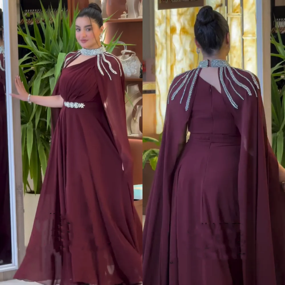 Customized Fashion Chiffon Pleat Sequined A-line Poretrait High Collar Midi Dresses Bespoke Occasion Casual
Customized Fashion Chiffon Pleat Sequined A-line Poretrait High Collar Midi Dresses Bespoke Occasion Casual