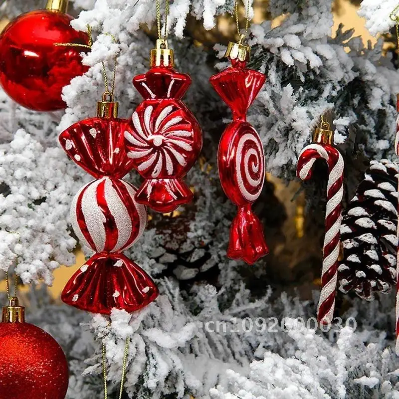 36pcs Christmas Christmas Ornaments Candy Cane Ornaments Ball Lollipop Hanging Holiday Supplies Party Peppermint Ornaments
36pcs Christmas Christmas Ornaments Candy Cane Ornaments Ball Lollipop Hanging Holiday Supplies Party Peppermint Ornaments