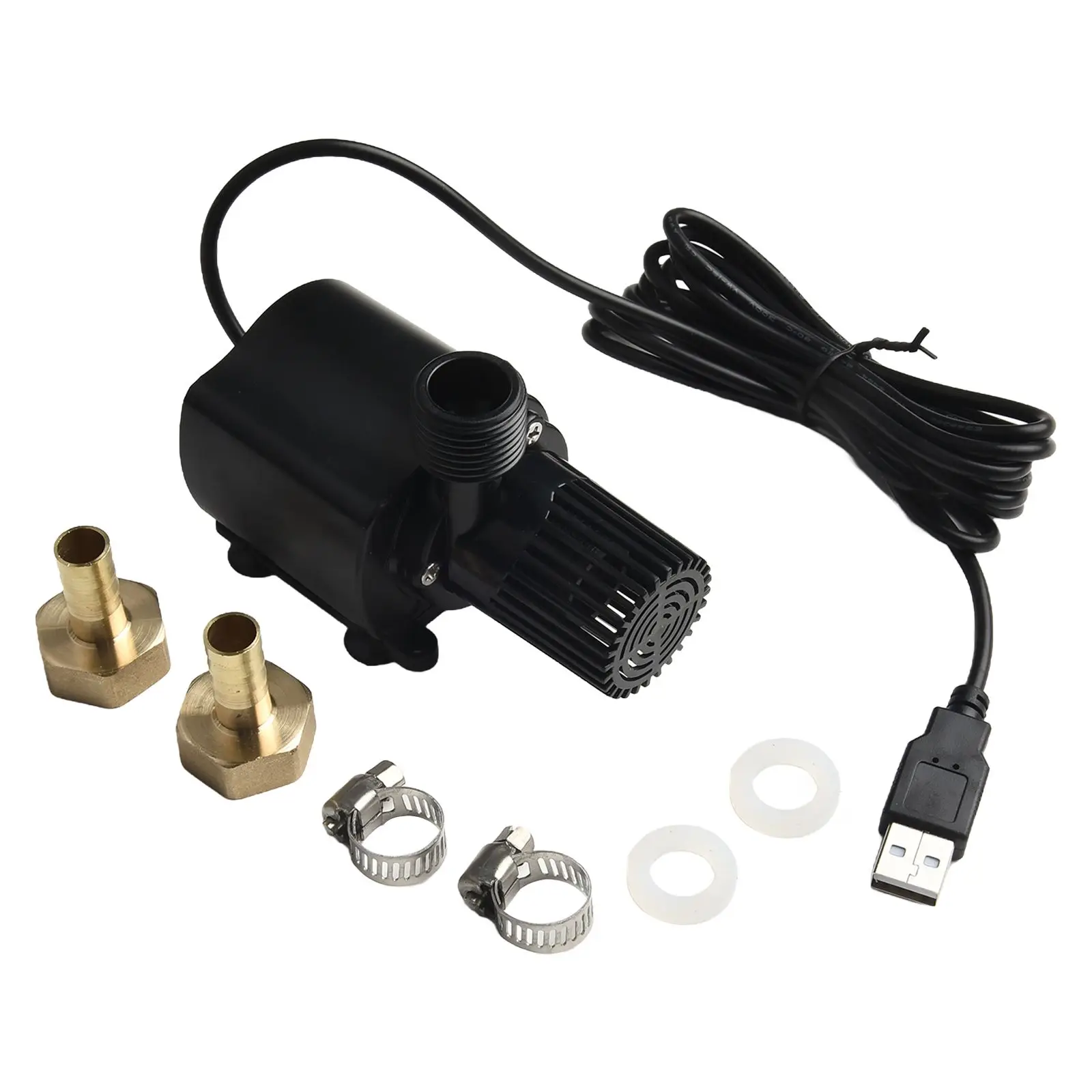 About 3.74*2.04*2.75 Inches Submersible Pump 500L H Flow Rate DC 5V Voltage Multi-purpose Usage Quiet Operation
About 3.74*2.04*2.75 Inches Submersible Pump 500L H Flow Rate DC 5V Voltage Multi-purpose Usage Quiet Operation