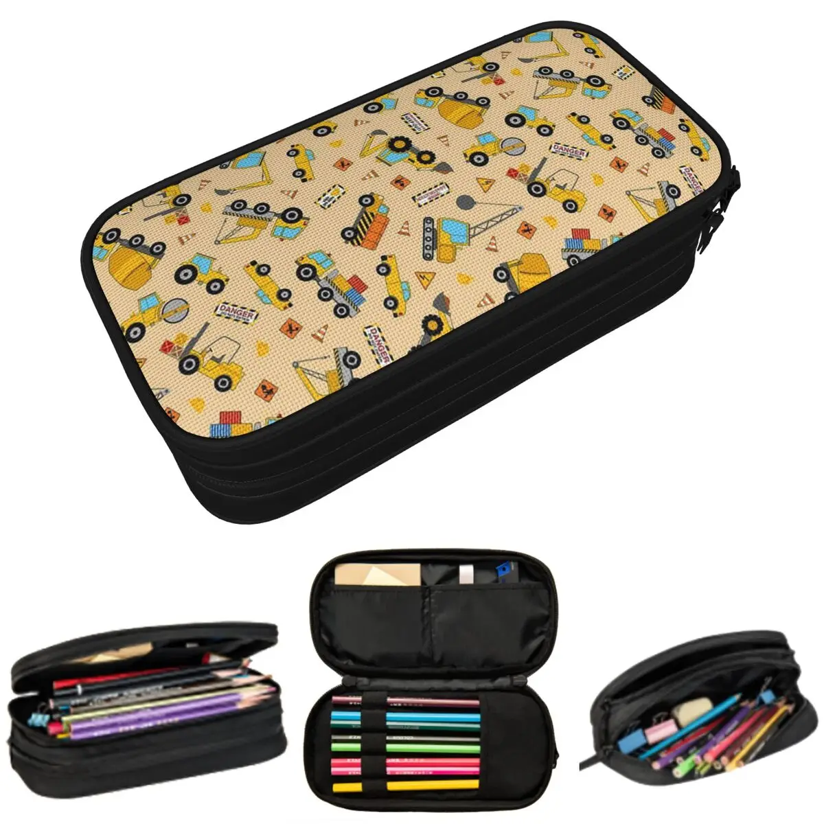 Cartoon Car Series Pattern Pencil Case for Studen Gifts Pen Box Pencil Bag Stationery Supplies Pen Holder Bag
Cartoon Car Series Pattern Pencil Case for Studen Gifts Pen Box Pencil Bag Stationery Supplies Pen Holder Bag