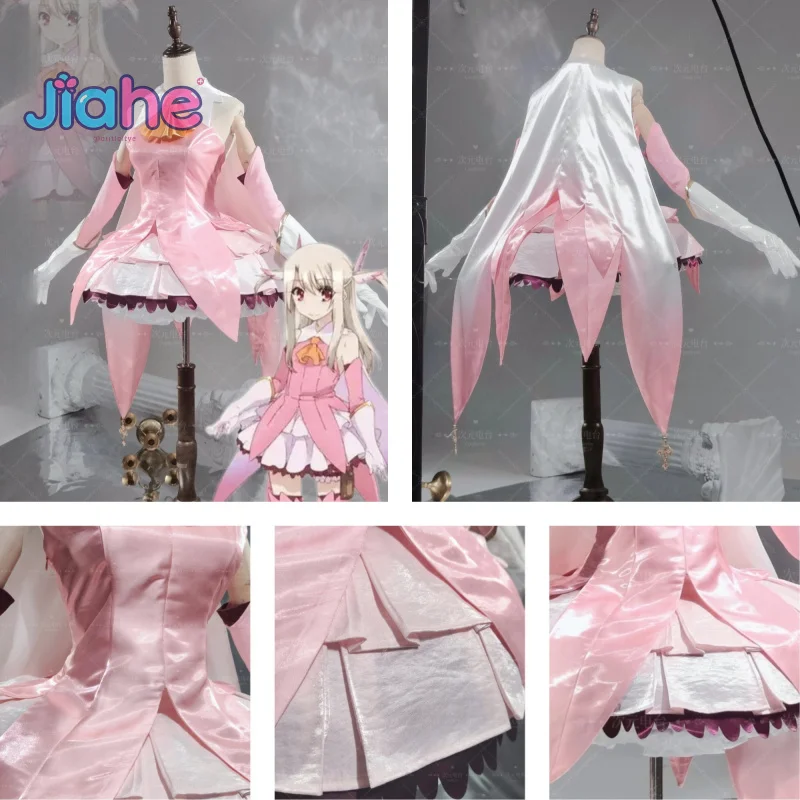 Illyasviel von Einzbern Fate/kaleid liner Prisma Illya Cosplay battle dress Costume Halloween Party Sweet Lady Lolita Wig Set
Illyasviel von Einzbern Fate/kaleid liner Prisma Illya Cosplay battle dress Costume Halloween Party Sweet Lady Lolita Wig Set