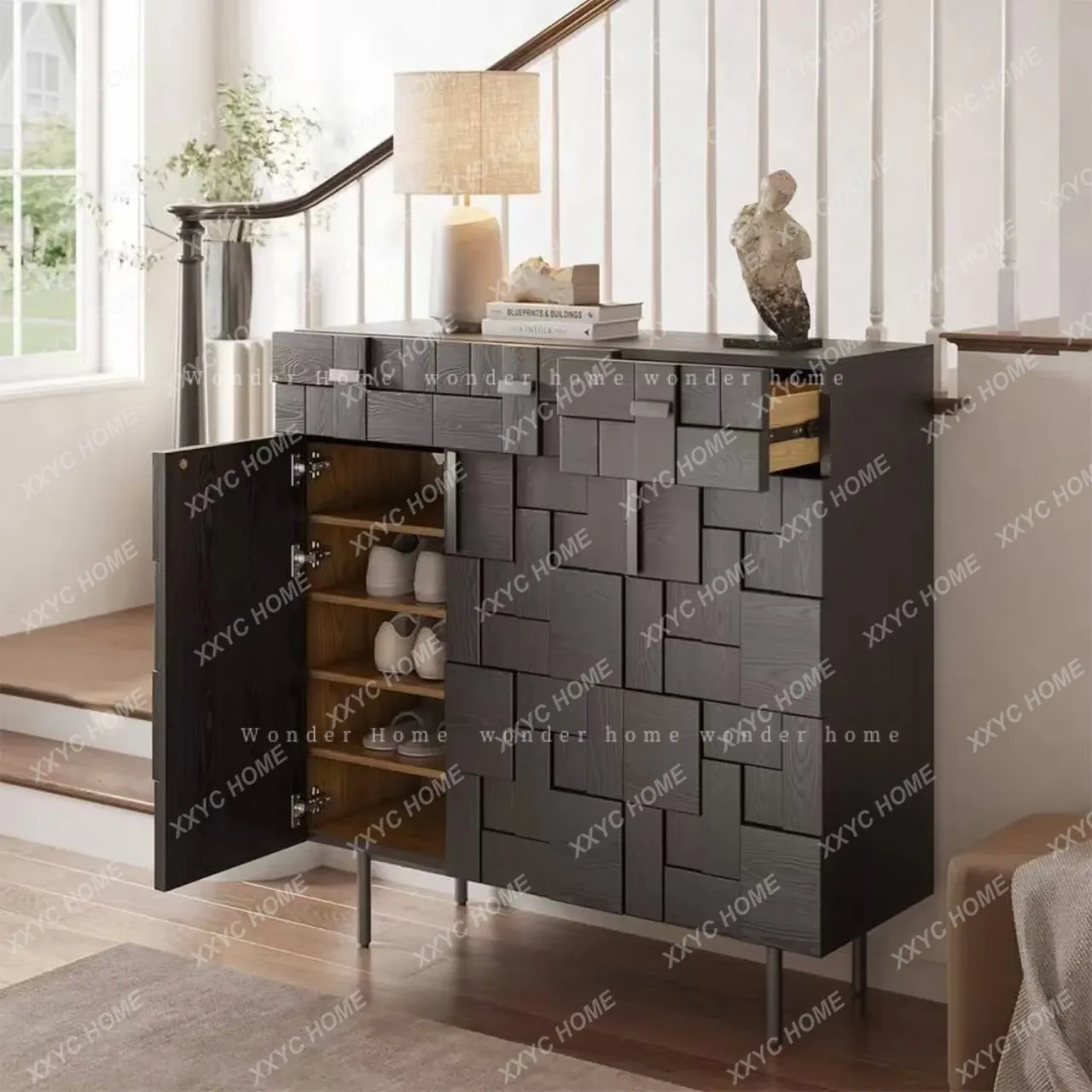 DV Medieval solid wood dining side cabinet, living room against the wall, locker, retro entrance cabinet, foyer, entrance tab
DV Medieval solid wood dining side cabinet, living room against the wall, locker, retro entrance cabinet, foyer, entrance tab