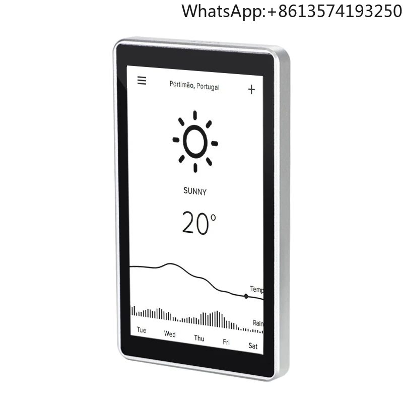 For 5.5 Inch Flush in Wall Rk3566 2+16g 720*1280 Android 11 POE Tablet