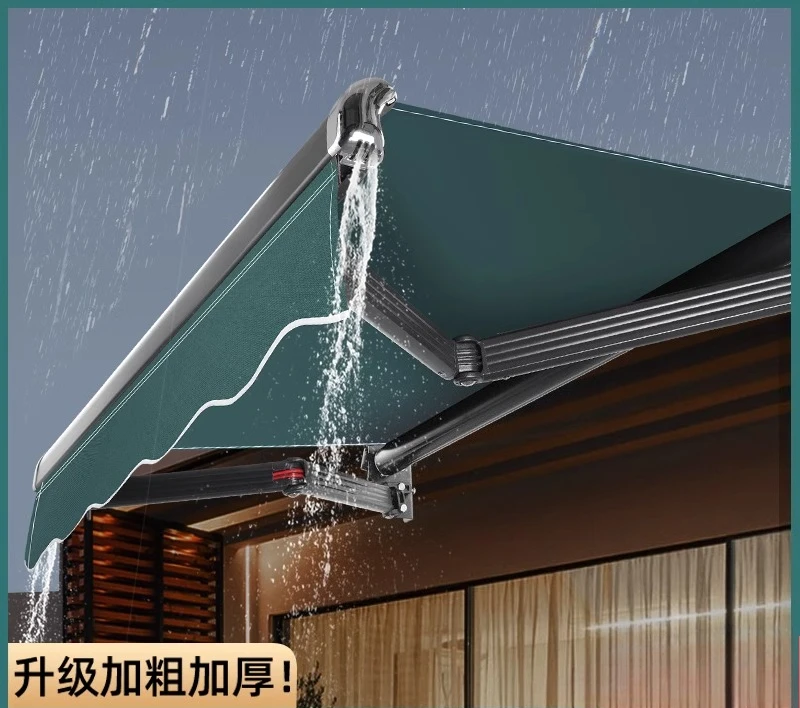 Awning folding telescopic hand crank electric dew balcony shrinking courtyard facade eaves canopy canopy outdoor umbrella
Awning folding telescopic hand crank electric dew balcony shrinking courtyard facade eaves canopy canopy outdoor umbrella