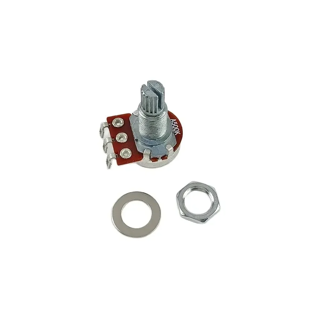 1pcs 15mm 18mm Shaft A500K B500K A250K B250K Potentiometer Splined Small Pot Electric Guitar Bass Effect Amp Tone Volume Parts
1pcs 15mm 18mm Shaft A500K B500K A250K B250K Potentiometer Splined Small Pot Electric Guitar Bass Effect Amp Tone Volume Parts