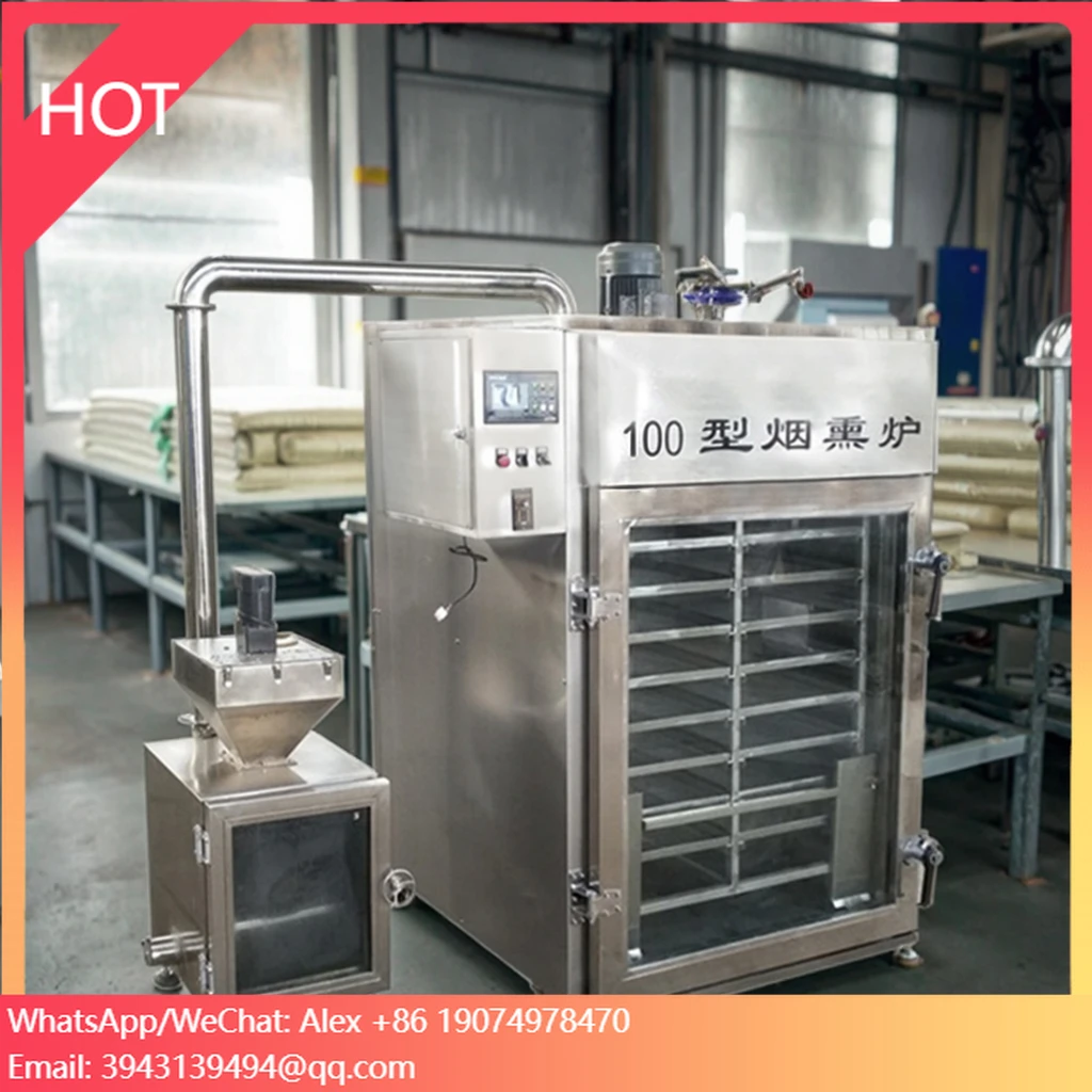 Smokehouse Electric Smoker Hot And Cold Fish Smoking Oven Dry Meat Machine
Smokehouse Electric Smoker Hot And Cold Fish Smoking Oven Dry Meat Machine