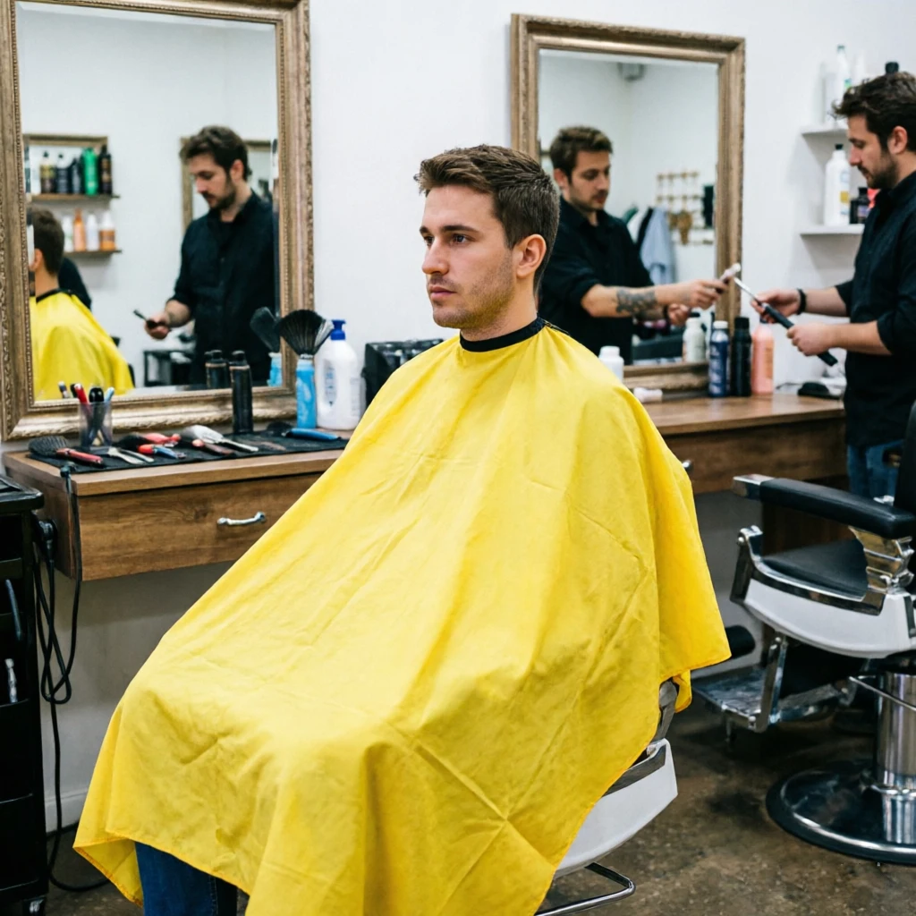 Hair Salon Cover Adult Hairdressing Cape Gown Grooming Apron Unisex Black Cloak Hairdressing Cape Hair Salon Barber Cloth
Hair Salon Cover Adult Hairdressing Cape Gown Grooming Apron Unisex Black Cloak Hairdressing Cape Hair Salon Barber Cloth