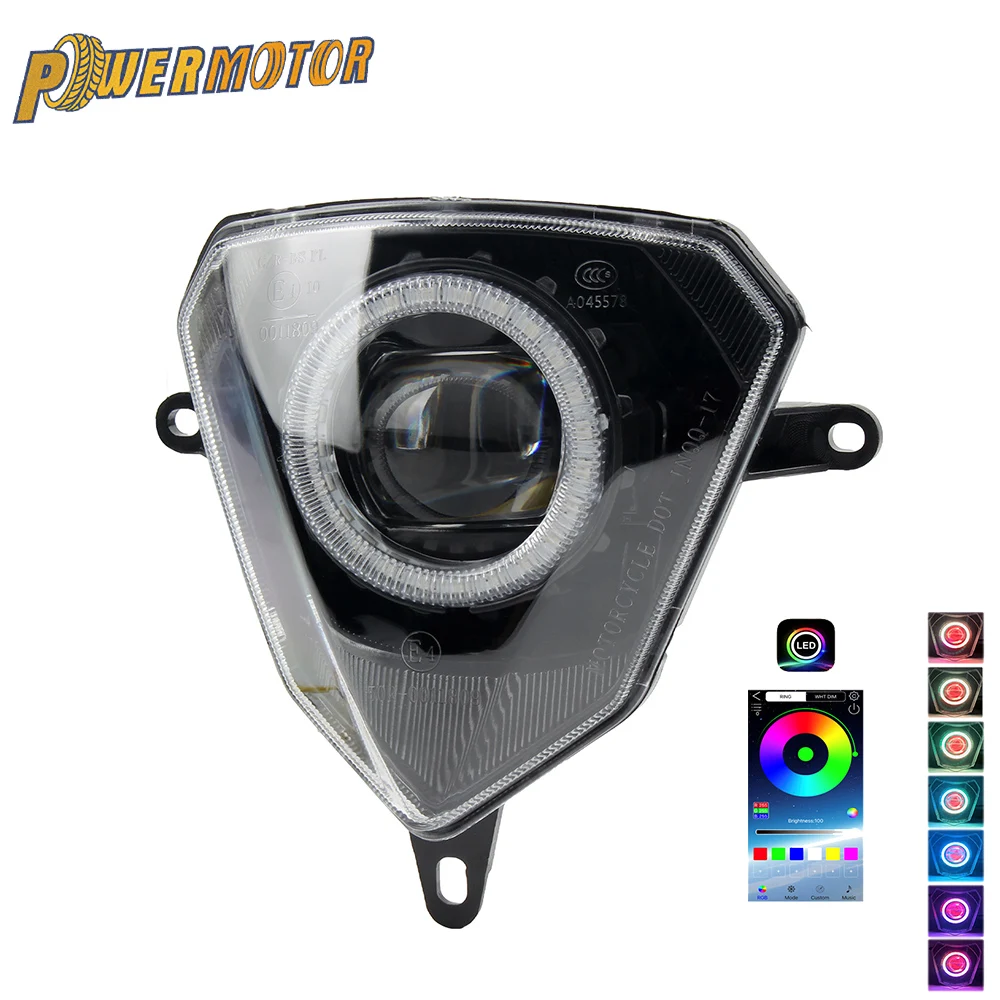 Motocross Accessories Colorful Transparent Halo Light Ring Smart Remote Control Waterproof LED Lighting For BetaV6 Easy Install
Motocross Accessories Colorful Transparent Halo Light Ring Smart Remote Control Waterproof LED Lighting For BetaV6 Easy Install
