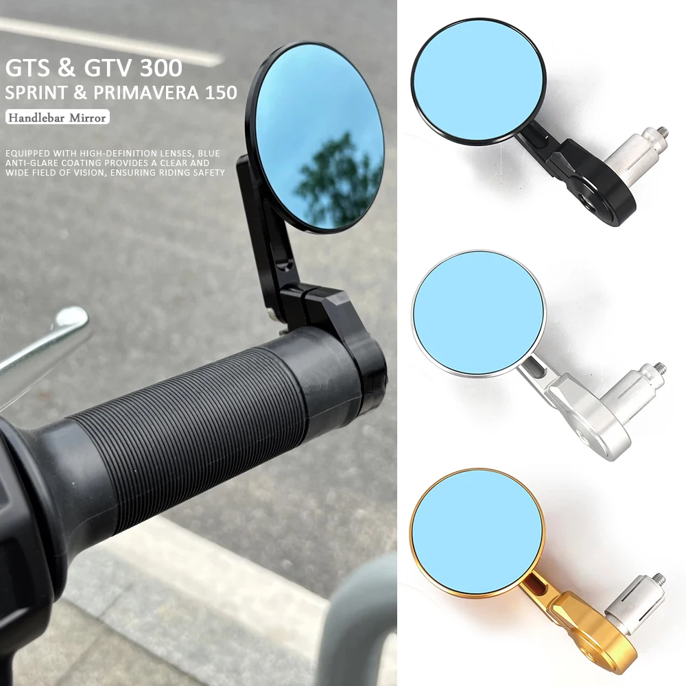 Rear View Mirror for Vespa Sprint 150 Sprint150 Motorcycle Bar End Mirrors Accessories Primaver 150 GTS300 GTV300 Gts Gtv 300
Rear View Mirror for Vespa Sprint 150 Sprint150 Motorcycle Bar End Mirrors Accessories Primaver 150 GTS300 GTV300 Gts Gtv 300