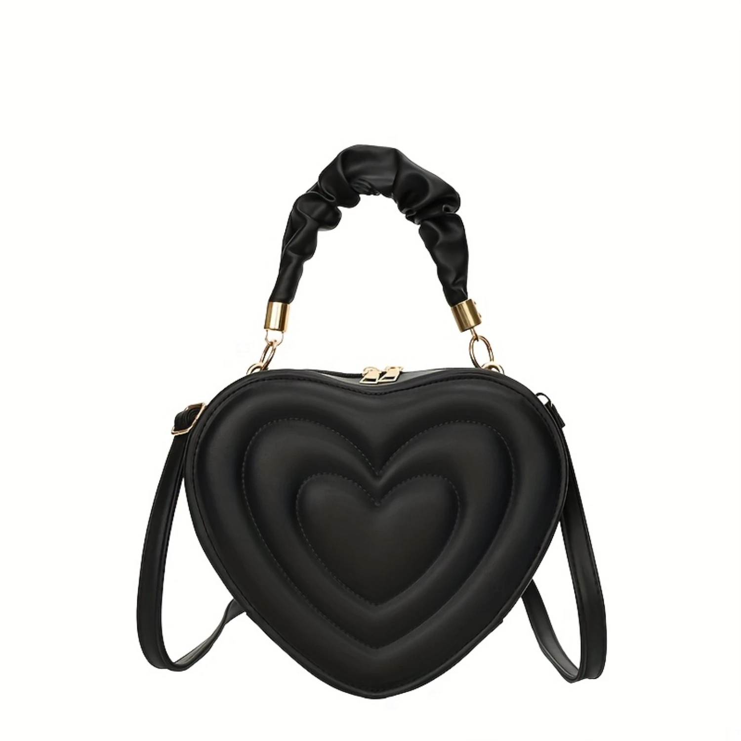 Heart Design Novelty Bag, Sweet Unique Crossbody Bag, Women's Everyday Handbag & Purse
Heart Design Novelty Bag, Sweet Unique Crossbody Bag, Women's Everyday Handbag & Purse