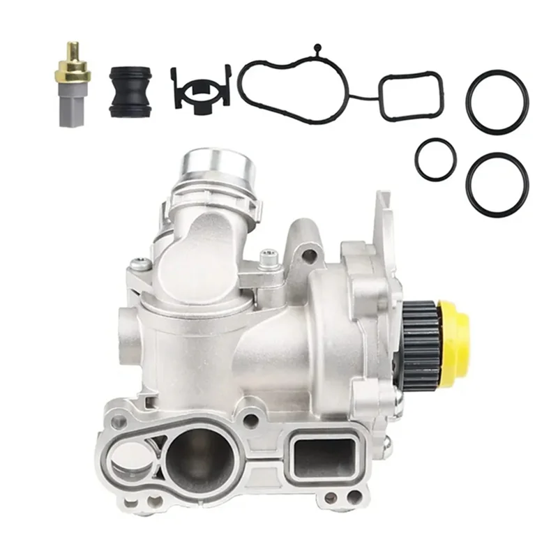 Engine Cooling System Water Pump Assembly for Audi VW 1.8T 2.0 TFSI for VW Golf Jetta Water Pump 06H121026AB 06H121026T
Engine Cooling System Water Pump Assembly for Audi VW 1.8T 2.0 TFSI for VW Golf Jetta Water Pump 06H121026AB 06H121026T