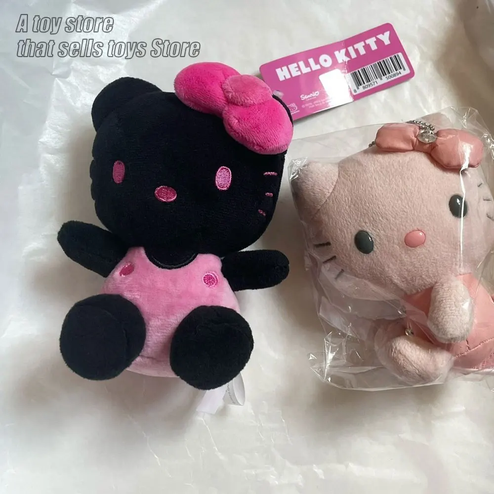 Hellokitty Keychain Black Pink Kitty Sanrio Special Limited Doll Black Leather Pendant Bag Chain Girl Gift
Hellokitty Keychain Black Pink Kitty Sanrio Special Limited Doll Black Leather Pendant Bag Chain Girl Gift