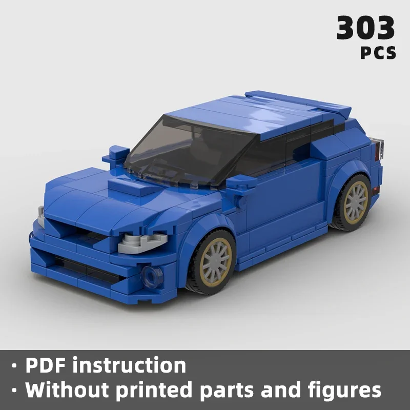modern hatchback WRX STI speed champions race car bricks muscle sport car blocks custom motor building moc unique display klocki
modern hatchback WRX STI speed champions race car bricks muscle sport car blocks custom motor building moc unique display klocki