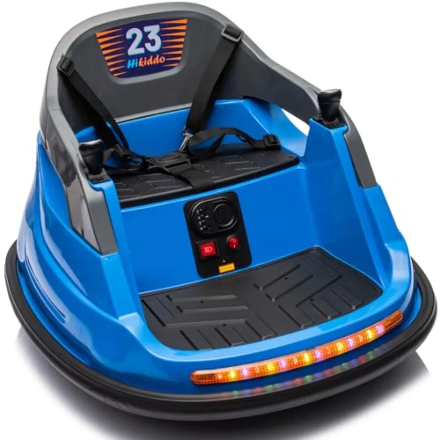 Baby Bumper Car 6V Electric Bumper Car for Toddlers with Remote Control Bluetooth - Navy Blue
Baby Bumper Car 6V Electric Bumper Car for Toddlers with Remote Control Bluetooth - Navy Blue