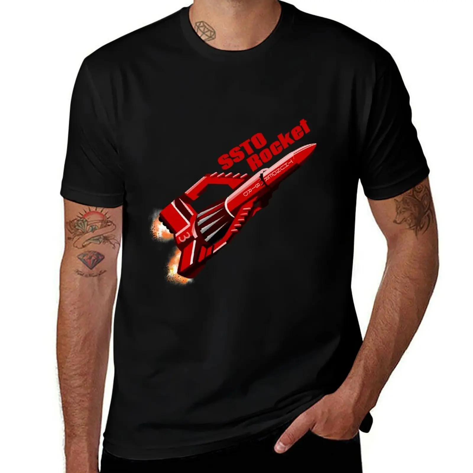 Thunderbird 3 SSTO Rocket T-Shirt quick-drying plus size tops vintage graphic tee funny costumes mens workout shirts
Thunderbird 3 SSTO Rocket T-Shirt quick-drying plus size tops vintage graphic tee funny costumes mens workout shirts