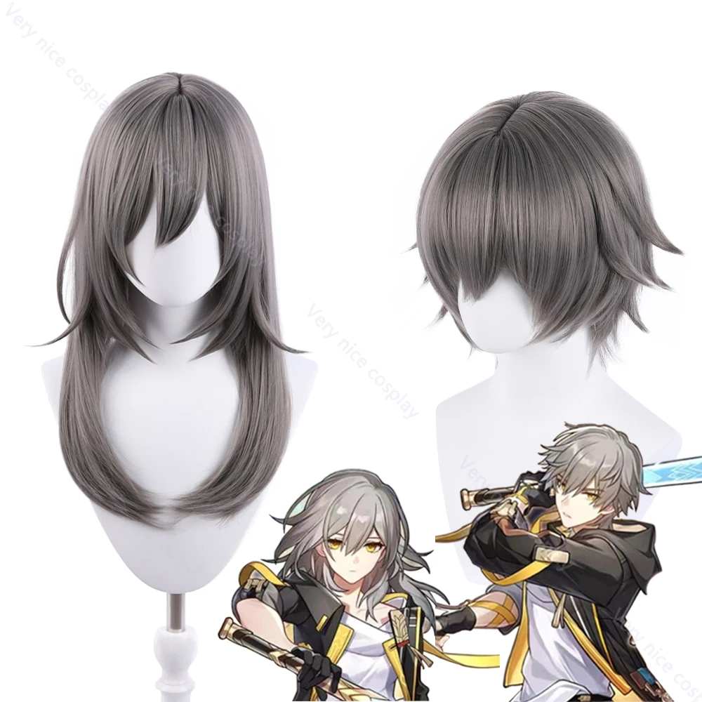 Game Honkai: Star Rail Cosplay Trailblazer Male Female Cosplay Wig Halloween Men Women Grey Hair Honkai Trailblazer Cosplay Wigs
Game Honkai: Star Rail Cosplay Trailblazer Male Female Cosplay Wig Halloween Men Women Grey Hair Honkai Trailblazer Cosplay Wigs