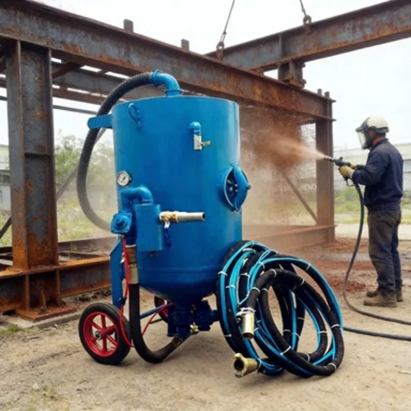 Media Blast Sandblaster Machine Portable Abrasive Blaster High Pressure Rust Paint Stripper
Media Blast Sandblaster Machine Portable Abrasive Blaster High Pressure Rust Paint Stripper