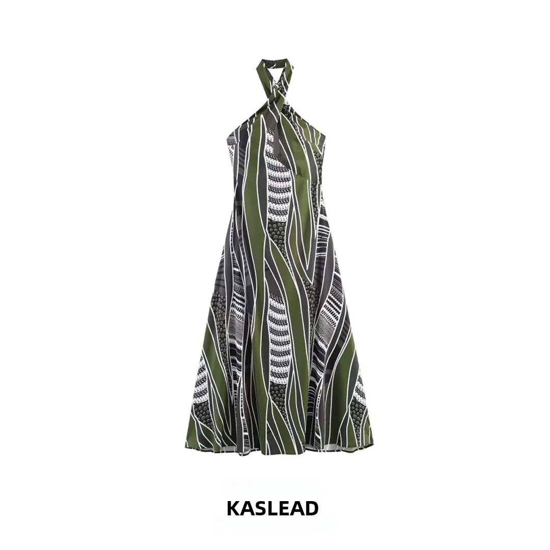 KASLEAD New Women's Fashion Simple Contrast Color Design Hollow out Neckline Dress Umbrella Skirt Style Summer City Commute
KASLEAD New Women's Fashion Simple Contrast Color Design Hollow out Neckline Dress Umbrella Skirt Style Summer City Commute