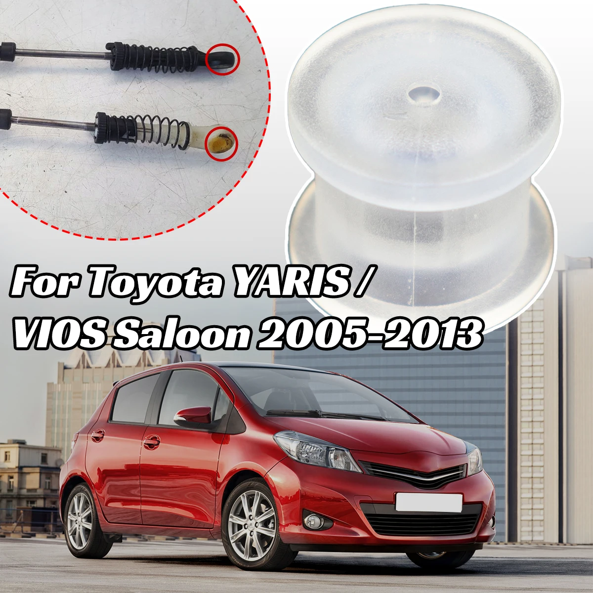 Gearbox Shift Cable Linkage Bushing Gear Shifter Lever Connect End Joint Collect Bush For Toyota YARIS VIOS Saloon 2005-2013
Gearbox Shift Cable Linkage Bushing Gear Shifter Lever Connect End Joint Collect Bush For Toyota YARIS VIOS Saloon 2005-2013