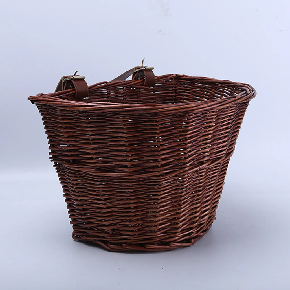 Detachable Willow Bicycle Basket Brown Bamboo Kids Bikes Storage Durable Large Space Outdoor Cycling Rattan Wicker Food Front
Detachable Willow Bicycle Basket Brown Bamboo Kids Bikes Storage Durable Large Space Outdoor Cycling Rattan Wicker Food Front