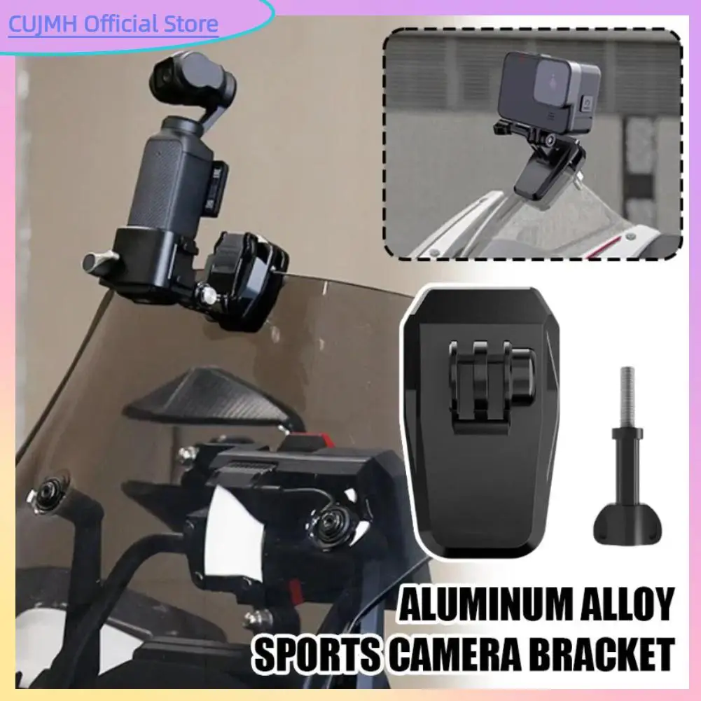 For Dji Action 5/4 Insta360 Motorcycle Windshield Mount Clamp Aluminum Alloy Metal Shell Design With Thickened Silicone Cushion
For Dji Action 5/4 Insta360 Motorcycle Windshield Mount Clamp Aluminum Alloy Metal Shell Design With Thickened Silicone Cushion