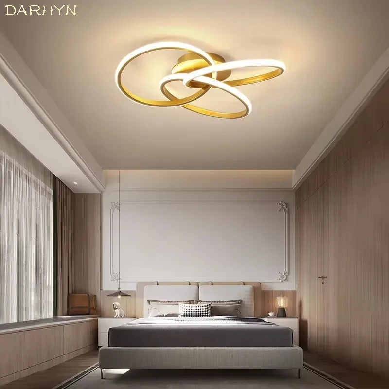 Modern LED Ceiling Light Smart Remote Control Dimming 42/52cm Black Gold Shamrock Lamps Bedroom Living Room Kitchen Home Lights
Modern LED Ceiling Light Smart Remote Control Dimming 42/52cm Black Gold Shamrock Lamps Bedroom Living Room Kitchen Home Lights