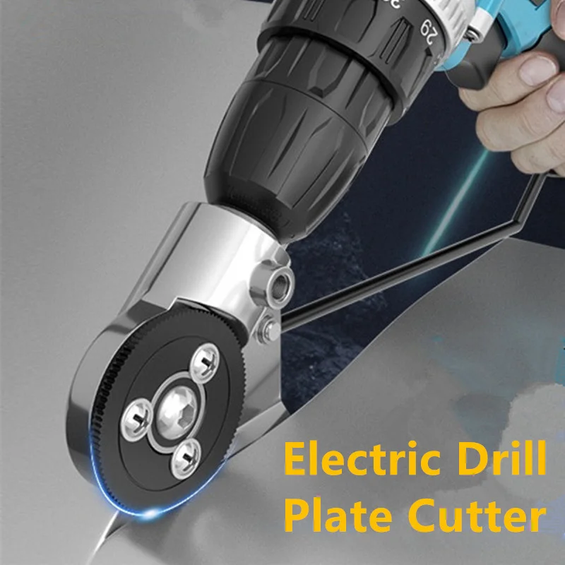 Electric drill plate cutter metal sheet adapter tools Attachment Punch Tool Sharp Scissor Kit Cutting Steel Alloy Plastic
Electric drill plate cutter metal sheet adapter tools Attachment Punch Tool Sharp Scissor Kit Cutting Steel Alloy Plastic