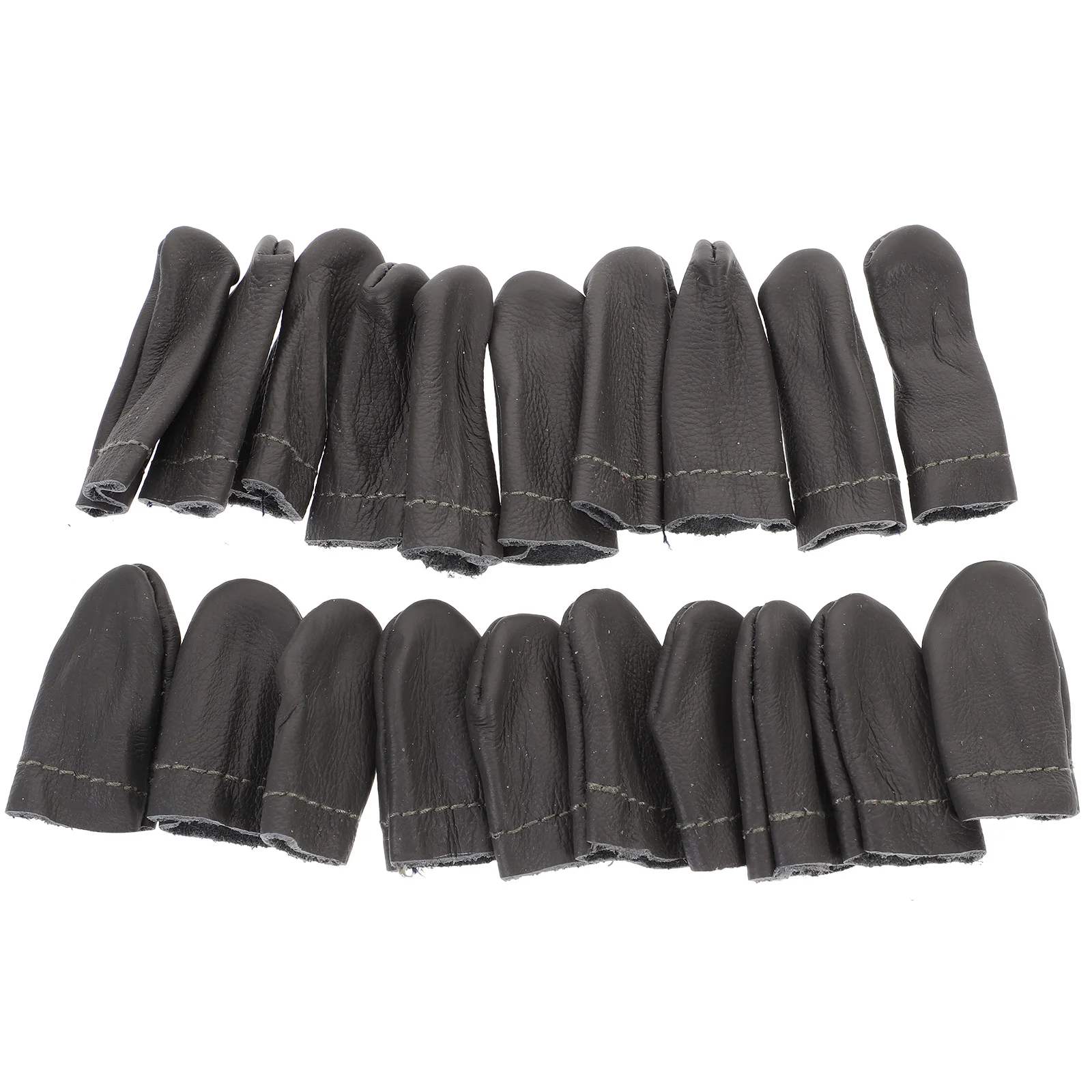 20 Pcs Finger Cots Knitting Guards Sewing Thimble for DIY Needle Embroidery
20 Pcs Finger Cots Knitting Guards Sewing Thimble for DIY Needle Embroidery