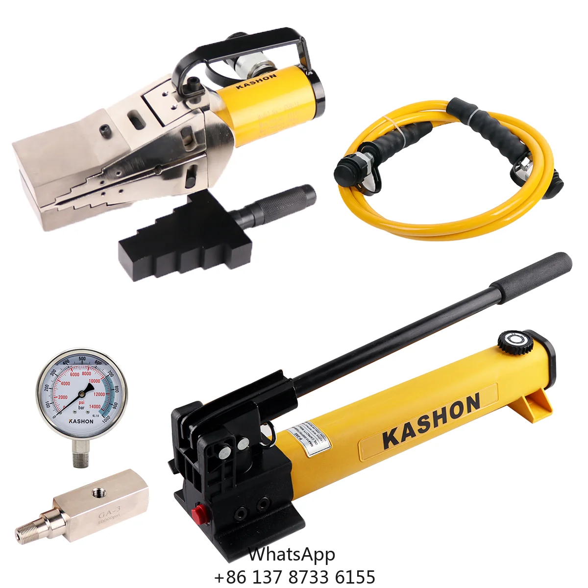 FSH-14, Complete Set 14Ton Hydraulic Flange Spreader With Hydraulic Manual Hand Pump Equivalent With CE
FSH-14, Complete Set 14Ton Hydraulic Flange Spreader With Hydraulic Manual Hand Pump Equivalent With CE