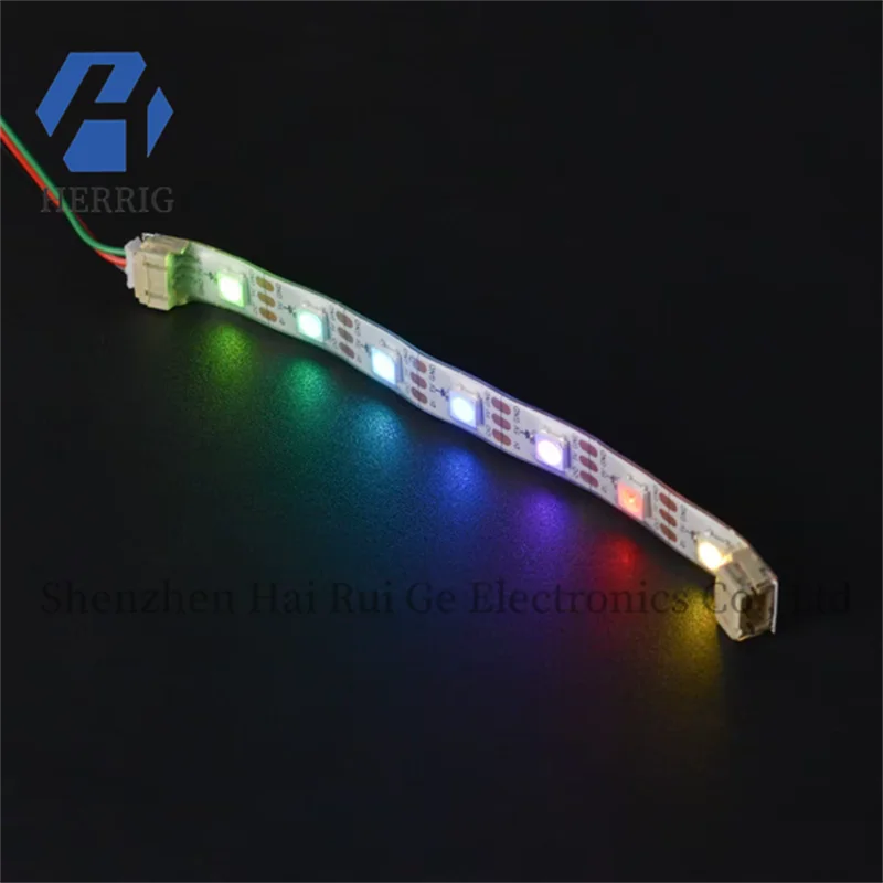 DFRobot WS2812 RGB Full Color Light Strip 5V Ambient Light Programmable 7 LED Beads
DFRobot WS2812 RGB Full Color Light Strip 5V Ambient Light Programmable 7 LED Beads