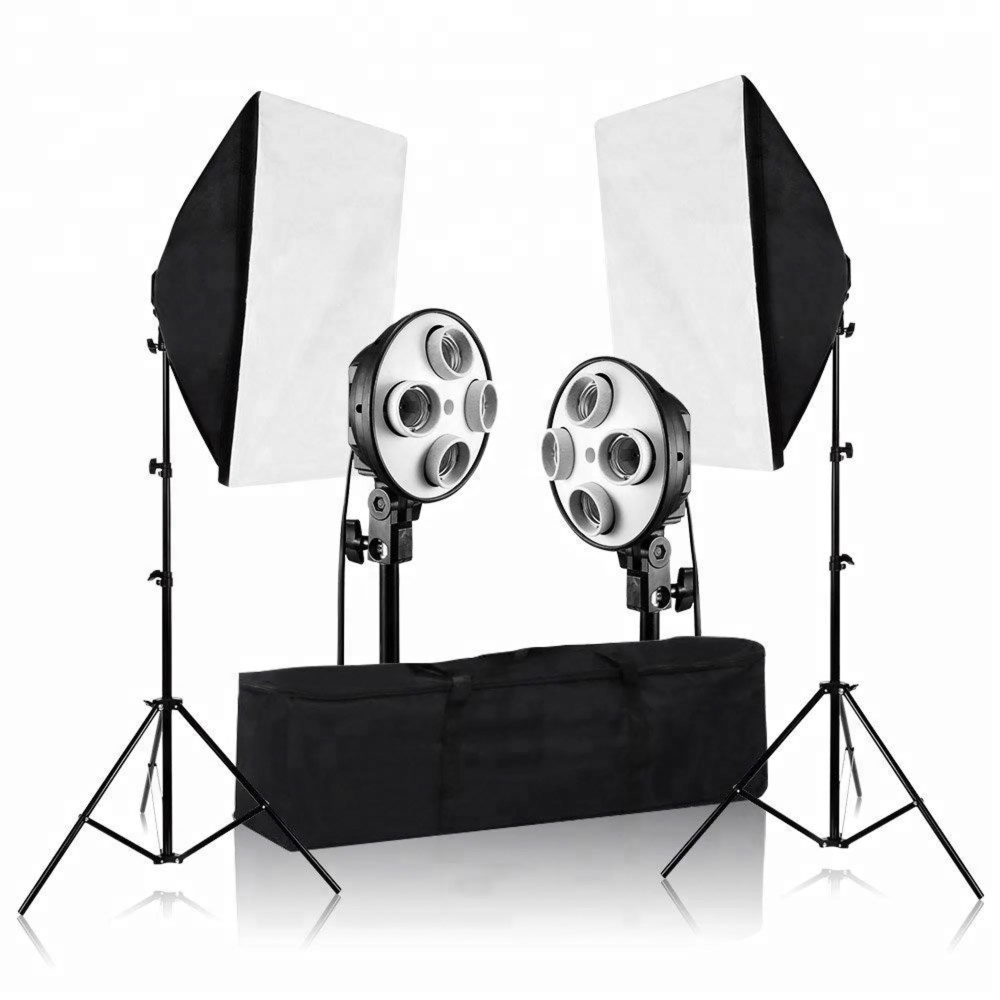 New Style E27 300W Bulbs Light Stands Video Studio Light Kit For Photography
New Style E27 300W Bulbs Light Stands Video Studio Light Kit For Photography