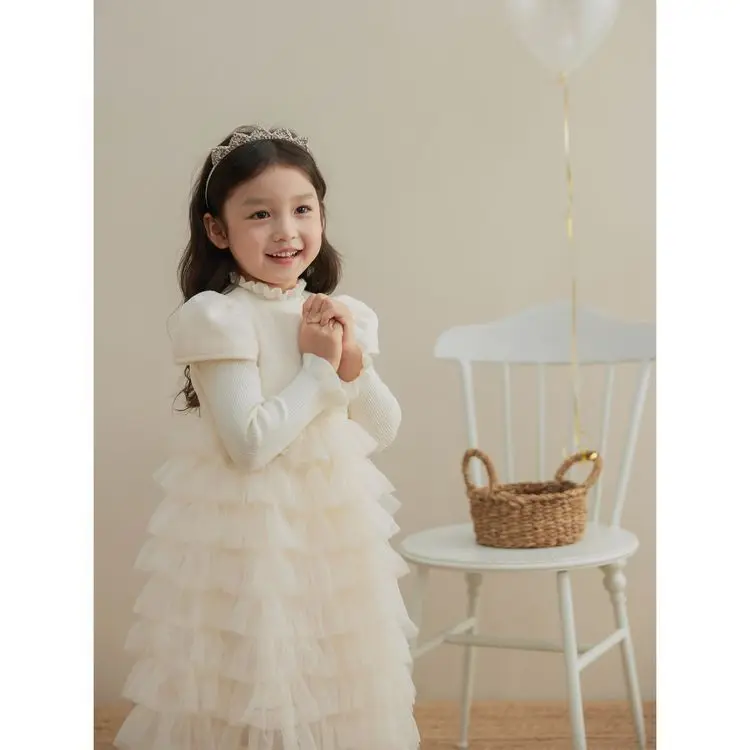 Girls Spring and Autumn Cake Dress Girl Flower Performance Dress Children's Mesh Birthday Flower Girl Princess Dress
Girls Spring and Autumn Cake Dress Girl Flower Performance Dress Children's Mesh Birthday Flower Girl Princess Dress