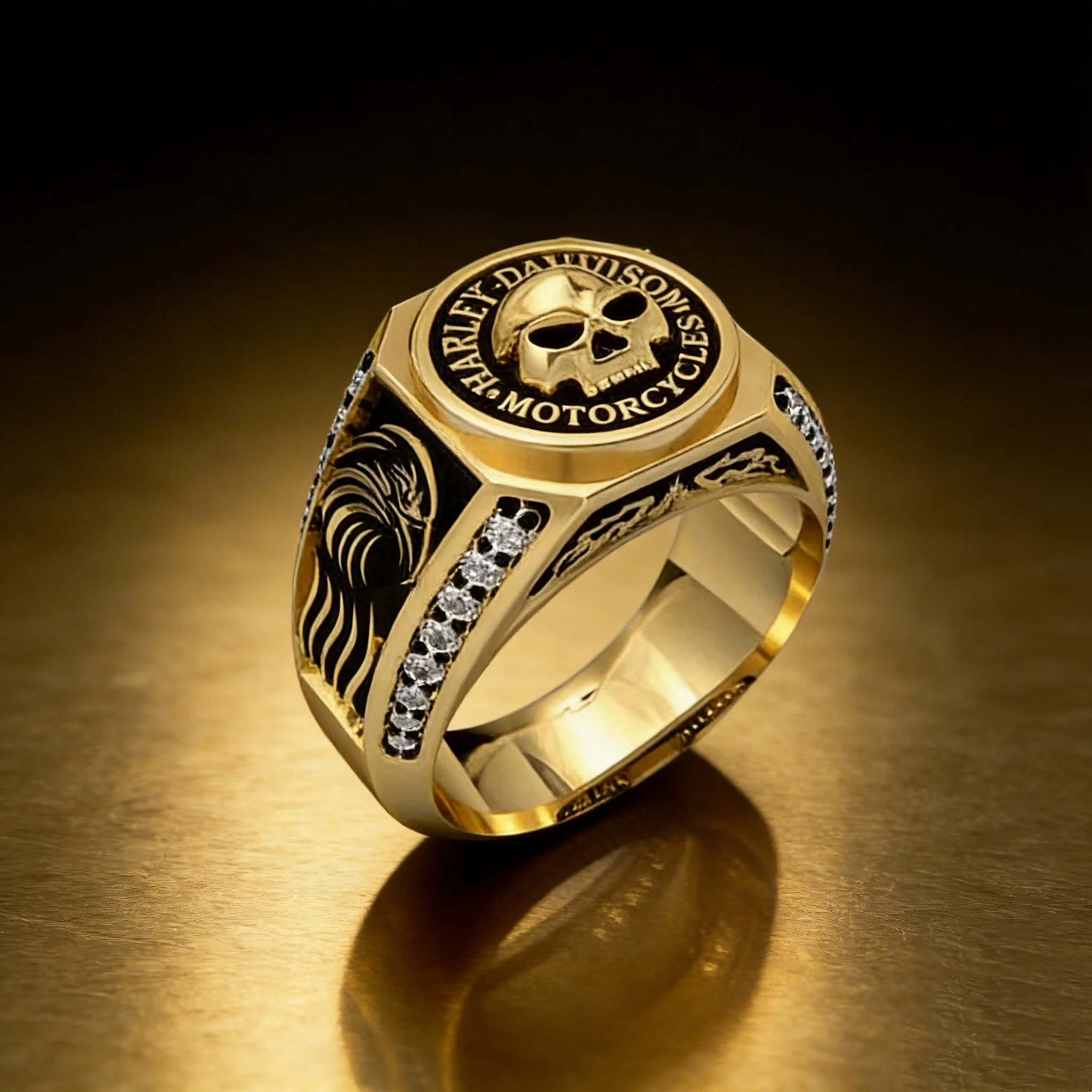 Men's Harley-Davidson Motorcycle Skull Ring with Zircon For Harley Davidson Electra Glide Ultra Classic 1250 S PA 1250S PA1250
Men's Harley-Davidson Motorcycle Skull Ring with Zircon For Harley Davidson Electra Glide Ultra Classic 1250 S PA 1250S PA1250
