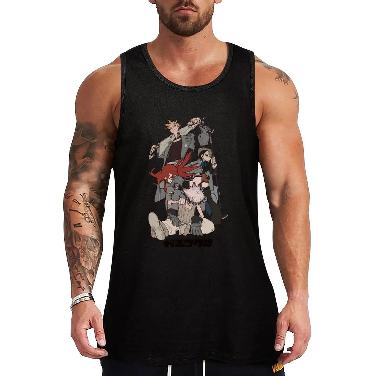 The Janiters Gachiakuta Tank Top best selling products Men's summer vest clothing men
The Janiters Gachiakuta Tank Top best selling products Men's summer vest clothing men