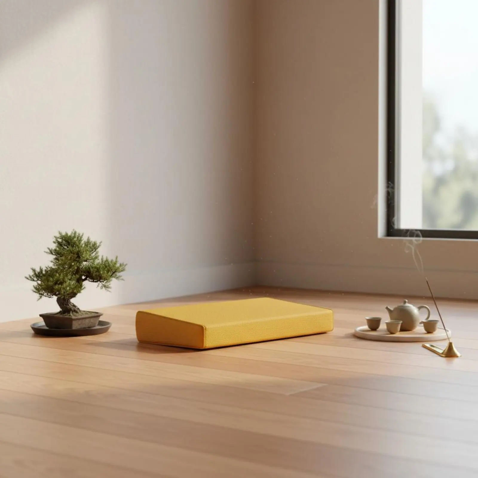 Coir Meditation Pad Removable and Cleanable Cover Meditation Seat Pad Rectangular Zabuton Mat Ergonomic Design Floor Seating
Coir Meditation Pad Removable and Cleanable Cover Meditation Seat Pad Rectangular Zabuton Mat Ergonomic Design Floor Seating