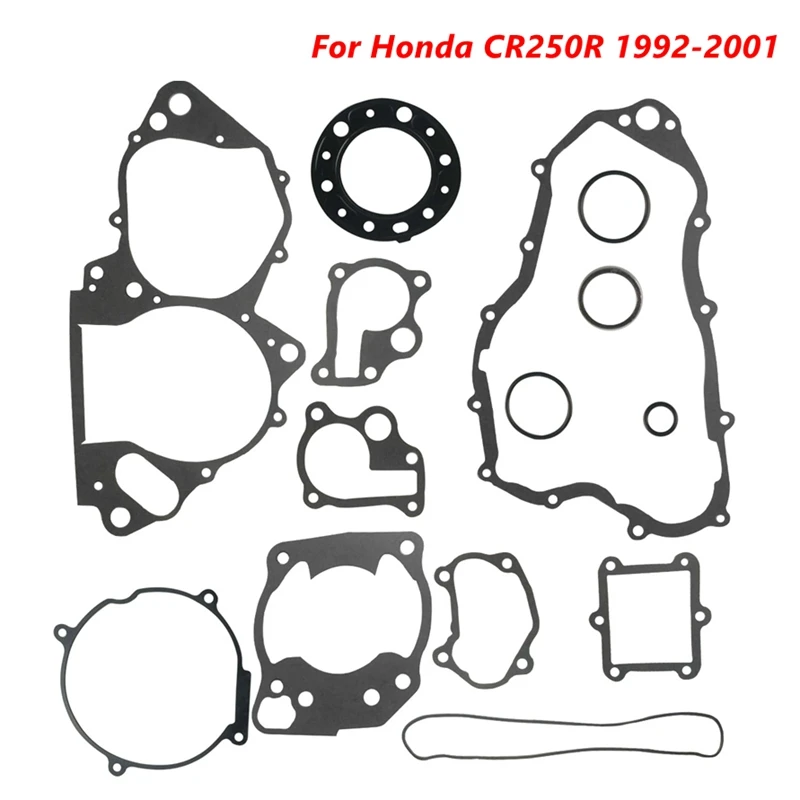 Полный комплект прокладок, верхний и нижний конец двигателя для Honda CR250R 1992-2001
Полный комплект прокладок, верхний и нижний конец двигателя для Honda CR250R 1992-2001