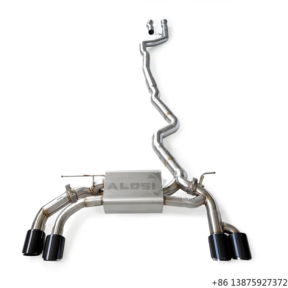 Sports Sound Valve Exhaust for M2 F87 N55 3.0T 2015-2018 | Quad Tip Performance Axleback 304 Stainless Steel
Sports Sound Valve Exhaust for M2 F87 N55 3.0T 2015-2018 | Quad Tip Performance Axleback 304 Stainless Steel