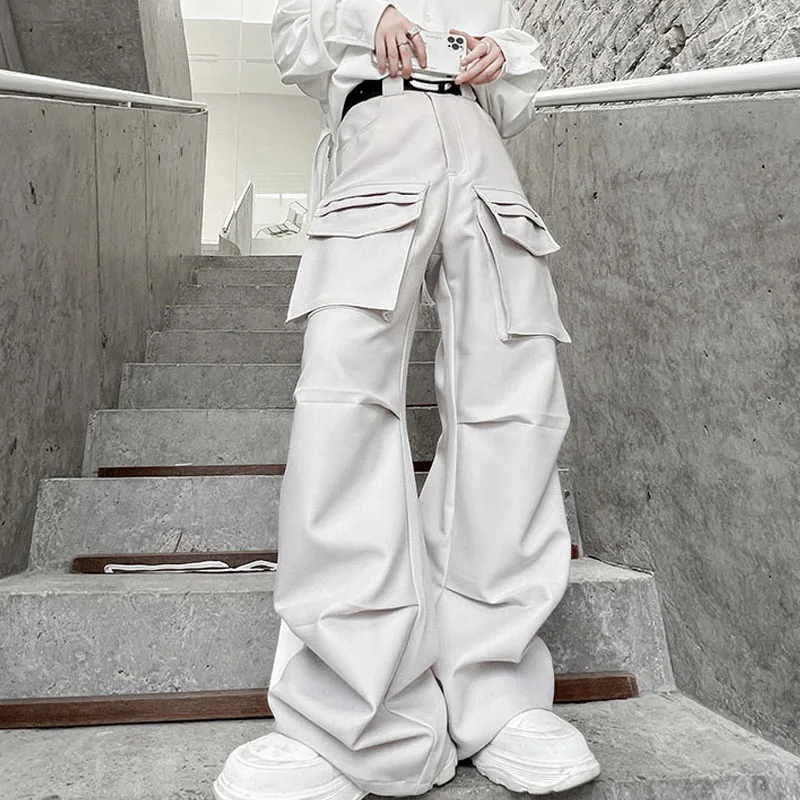 Autumn Fashion Large Pocket Design Men's Loose Casual Pants Youth Trend Work Clothes Wide Leg Pants Loose Straight Pants
Autumn Fashion Large Pocket Design Men's Loose Casual Pants Youth Trend Work Clothes Wide Leg Pants Loose Straight Pants