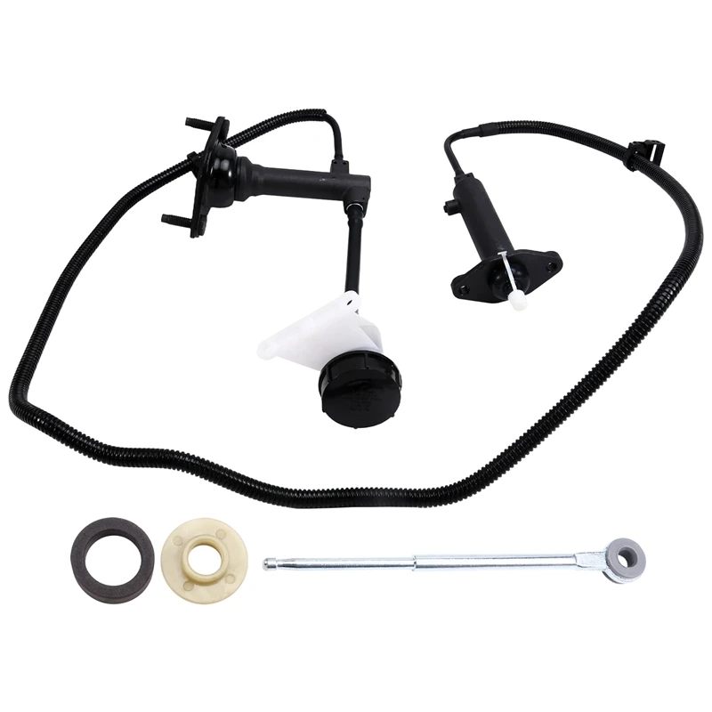 A95E-52107791AA Clutch Master+Slave Cylinder Assembly Clutch Hydraulic Line For Dodge Ram 1500 2500 3500 5.9L 00-03
A95E-52107791AA Clutch Master+Slave Cylinder Assembly Clutch Hydraulic Line For Dodge Ram 1500 2500 3500 5.9L 00-03